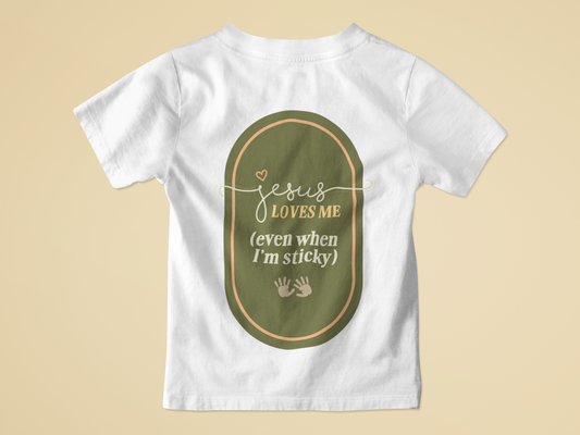 Jesus Love me. . even when . .  Baby Short Sleeve Tee